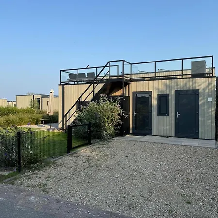 別荘 Enkhuizer Cube Elite Paradiso Mit Zaun Haus Nr 211 *